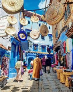chefchouen em marrocos